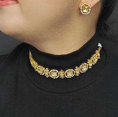 Baleena Moissanite choker