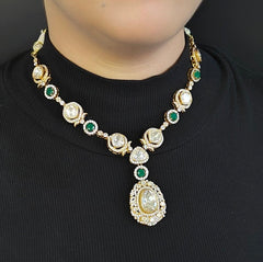 Avnit Moissanite necklace set