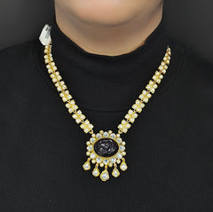 Apsara Purple Polki Set