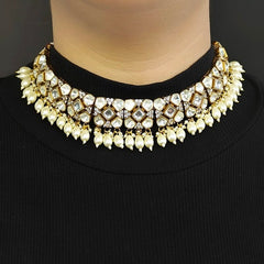 Devika Choker Set (pearls)