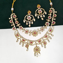 Shilpa Moissanite necklace set