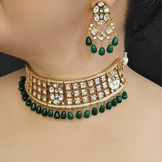 Yavi Polki Choker Set