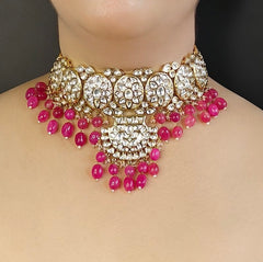 Beela polki choker set