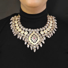 Pavitar Polki Neckline Set