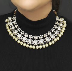 Ritika Polki Neckline set