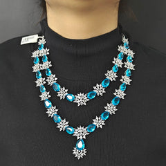 Carol Aqua Necklace set