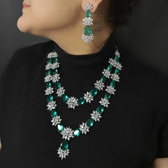 Carol Mint green Necklace set