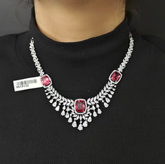 Aradhya Ruby wine AD set