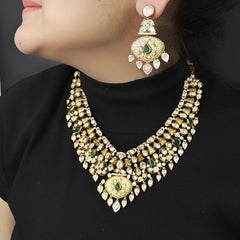 Hema antique gold plated set (Gold Colour)