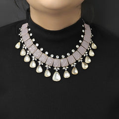 Mahiraa Polki Necklace Set