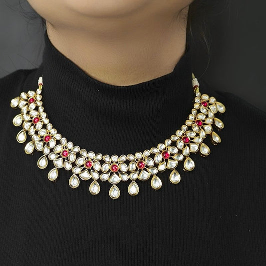 Tamara Polki Neckline Set