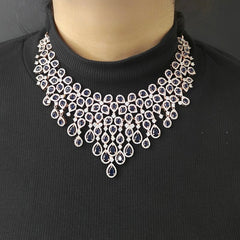 Mia Blue neckline set