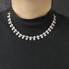 Niama Cz Neckline set