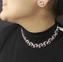 Amera Pink necklace set