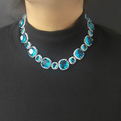 Riva Aqua neckline set