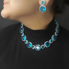 Riva Aqua neckline set