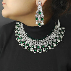 Rama Green Necklace set