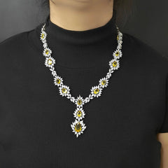 Ruh Citrine coloured set