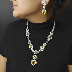 Ruh Citrine coloured set