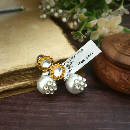 Pamela Pearl Earrings