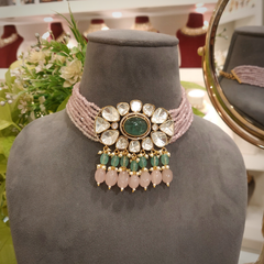 Bandita Pink Choker Set