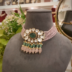 Bandita Pink Choker Set