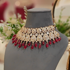 Rewathi Polki Choker Set