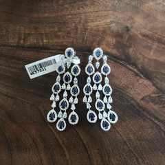 Amelia Blue AD earrings