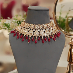 Rewathi Polki Choker Set