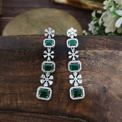Isla Green AD Earrings