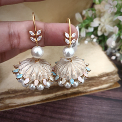 Aruna Pastel Coloured Jhumka