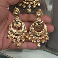 Bharthi antique polki set