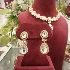 Asin Polki Choker Set