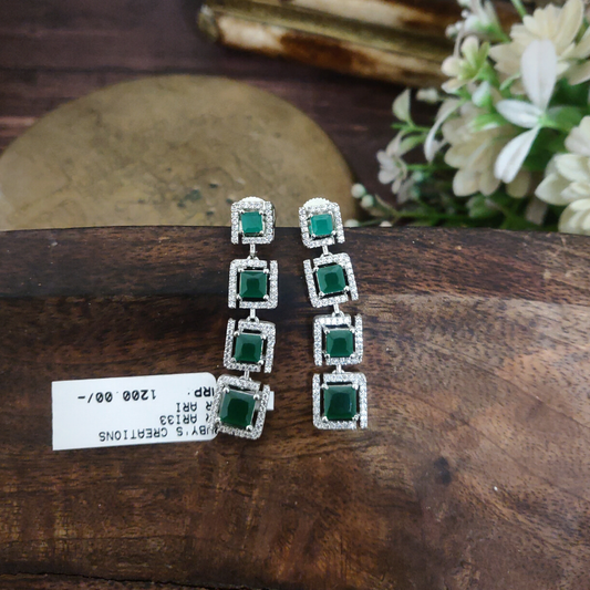 Emma Green Ad Earrings