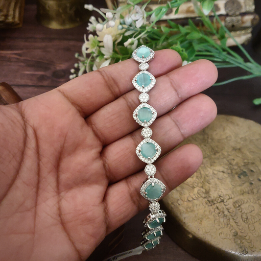 Christina Mint Green Bracelet