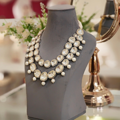 Akshara Polki Necklace Set