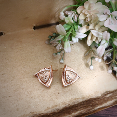 Ivory Enamel Earrings