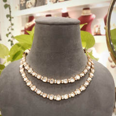 Zairna Polki Two Line Set