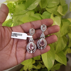 Elinaa Pink Ad Earrings