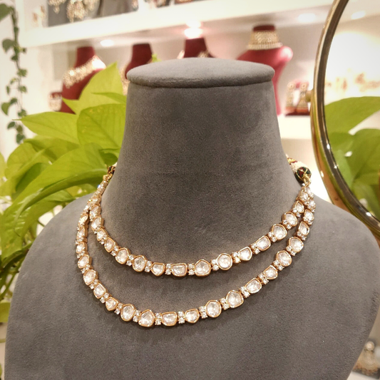 Zairna Polki Two Line Set