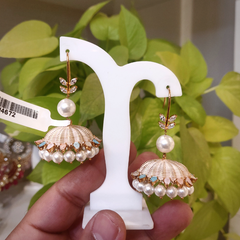 Aruna Pastel Coloured Jhumka