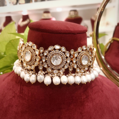 Isha Polki Choker Set