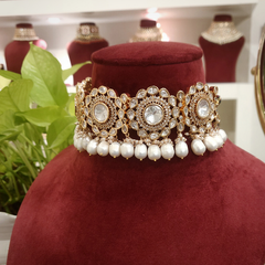 Isha Polki Choker Set
