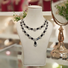 Carol Purple Necklace set