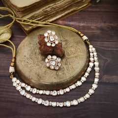 Zairna Polki Two Line Set