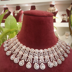 Hezal Necklace set (Rose)