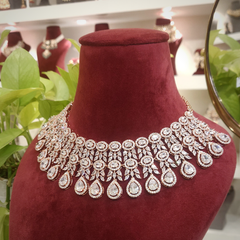 Hezal Necklace set (Rose)