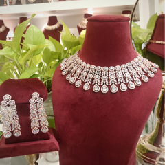 Hezal Necklace set (Rose)