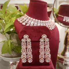 Hezal Necklace set (Rose)