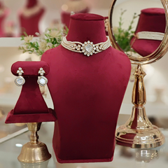 Arunimaa Pearl Choker Set